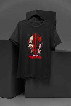 "Horror Terrifier 1 Vintage Graphic Tee | Scary Clown Costume | Horror Film Fan Gift | Halloween"