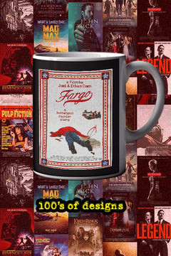 Fargo 11oz Mug | Film Memorabilia | Fargo Design | Lead Actor Name