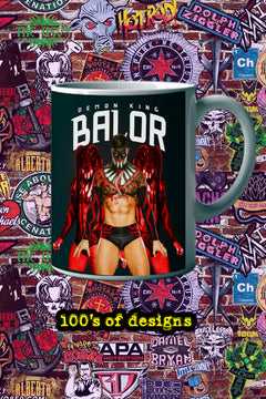 DEMON KING BALOR 11oz Mug | Pro Wrestling Superstar Finn Balor Demon King Design