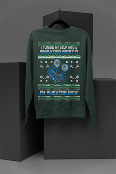 UGLY Dimensional Rick Christmas Sweatshirt | Rick and Morty | Portal Adventures | Interdimensional