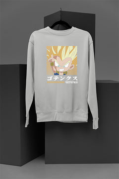 Goten | Dragon Ball Z Sweatshirt | Anime Armor | Super Saiyan | Youthful Warrior Apparel