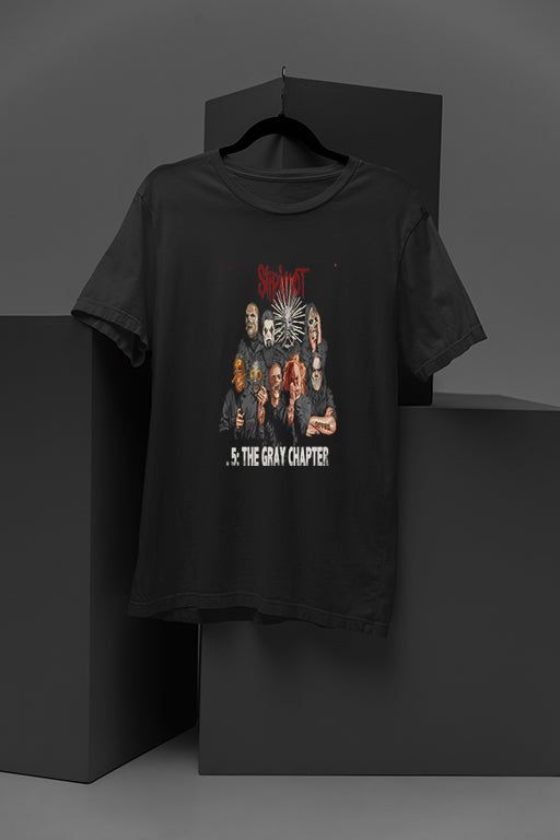 The Grey Chapter | Band Tee | Slipknot Era | Maggots Fashion | Heavy Metal Threads