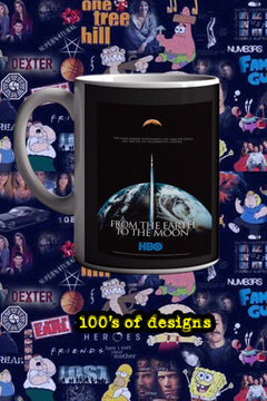 From the Earth to the Moon 11oz Mug featuring Tom Hanks | TV Show Memorabilia | Space Theme Ceramic Cup