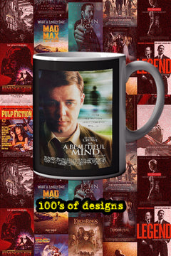 A Beautiful Mind 11oz Mug Russell Crowe Jennifer Connelly | Film Memorabilia Design