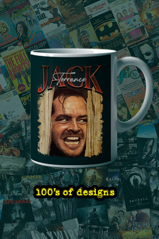 Halloween Jack Torrance 11oz Mug | Horror Film Poster Design | Scary Movie Collector's Item