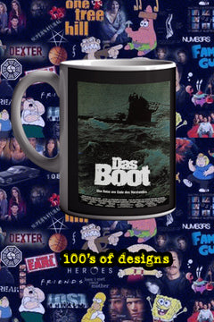 Das Boot 11oz Mug | TV Show Poster Design | Jurgen Prochnow