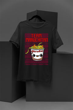 UGLY Crazy Maruchitan Ramen Box Happy Face Christmas T-Shirt | Funny Ugly Design |