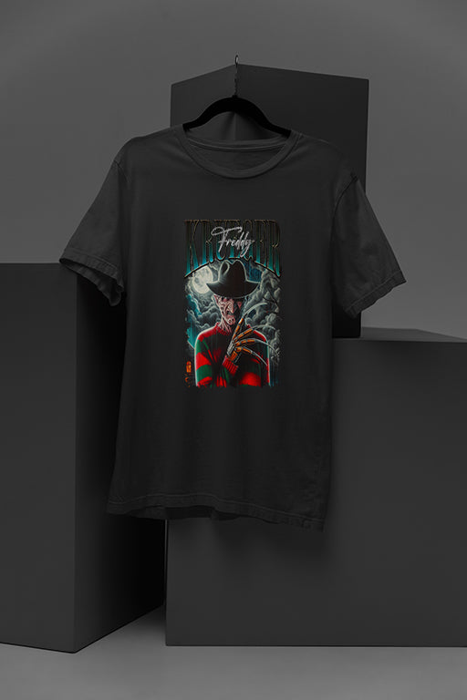 Horror Freddy Krueger | Vintage Scary Graphic Tee | Costume Gift | Halloween