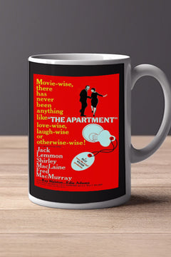 The Apartment 11oz Mug | Film Memorabilia | The Apartment Design | Jack Lemmon