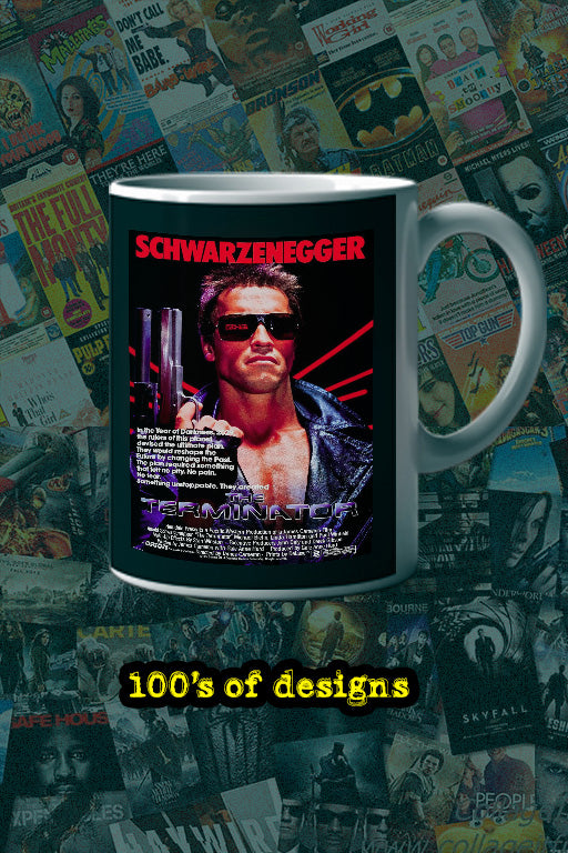 The Terminator 11oz Mug | Film Memorabilia | Arnold Schwarzenegger Design