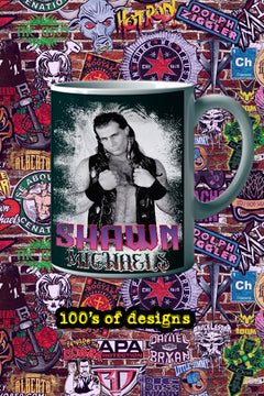Shawn Michaels 11oz Mug | Pro Wrestling Legend Design | Collector's Item