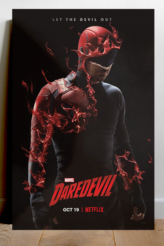 Daredevil Charlie Cox Poster | TV Show Fan Art | Premium Gloss Print