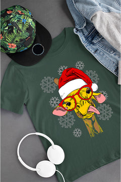 KIDS UGLY: Goofy Giraffe in a Santa Hat | Kids Christmas Ugly