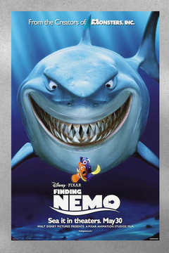 Finding Nemo Gloss Poster ft. Ellen DeGeneres | Film Memorabilia | Home Decor Art Print