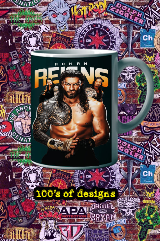 ROMAN REIGNS 11oz Mug | Pro Wrestling | Roman Reigns Design