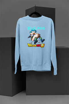 Bulma: Dragon Ball Z Icon | Anime Fashion | Cosplay Sweatshirt | Trendy DB