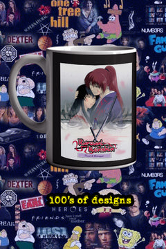 Rurouni Kenshin 11oz Mug | Anime Mug | Himura Kenshin Mug | TV Show Merchandise