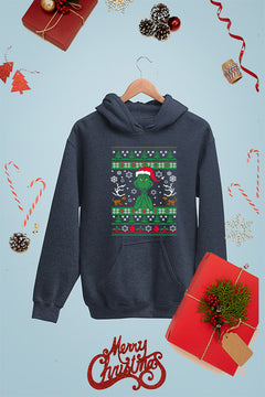 KIDS UGLY: The Grinch Christmas Chaos | Kids Xmas Ugly Hoodie