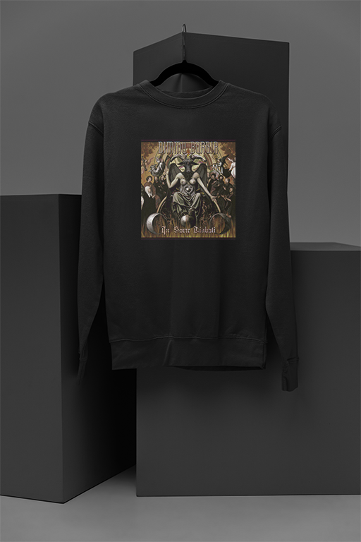 Dimmu Borgir In Sorte Diaboli | Band Sweatshirt - Black Metal Merch Inspired by Era of Success | Dimmu Borgir In Sorte Diaboli Artistic Design on Premium Fabric