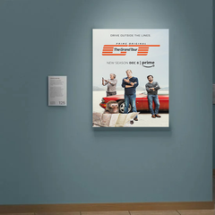 The Grand Tour Canvas Print | Jeremy Clarkson | Richard Hammond | James May | TV Show Design