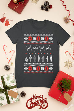 KIDS UGLY: Star Wars Troops Christmas T-shirt | Galactic Empire Holiday Tee | Kids