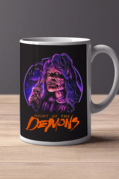Halloween Demons 11oz Mug | Horror Film Design | Demons Movie Poster | Scary Coffee Cup