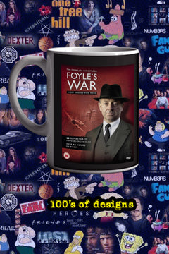 Foyle's War 11oz Mug featuring Michael Kitchen | TV Show Foyle's War Coffee Cup | Stylish Foyle's War Drinkware