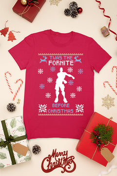 KIDS UGLY "Twas The Fortnite Before Christmas Dance Pose" | Kids T-Shirt