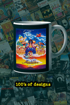 Aladdin 11oz Mug Poster Design | Film Memorabilia - Aladdin, Lead Actor's Name