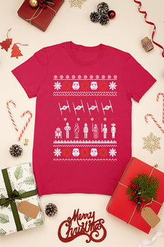 KIDS UGLY: Star Wars Troops Christmas T-shirt | Galactic Empire Holiday Tee | Kids