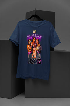 BRET HART WWE T-Shirt | Hart Foundation Era | Wrestling Legend Tee Ecommerce Artistry