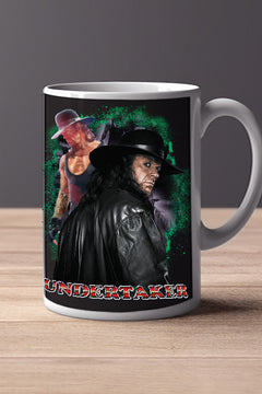 The Undertaker 11oz Mug | Pro Wrestling | WWE Legend Coffee Cup | Unique Wrestling Gifts