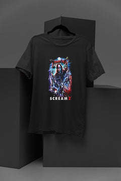 "Horror Scream 2 Vintage Graphic Tee | Scary Movie Costume Gift | Halloween"