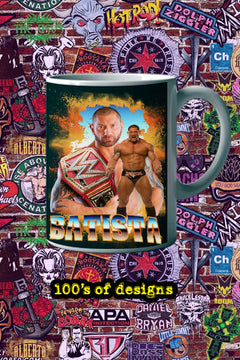 Batista 11oz Mug | Pro Wrestling | WWE Superstar Batista Merchandise