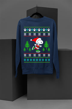 UGLY Vintage Snoopy Christmas Sweatshirt | Retro Peanuts Holiday Pullover | Classic Snoopy Era