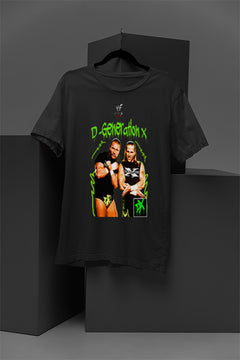 DX WWE Vintage Attitude Era T-Shirt | WWE Wrestling Rebel Merch | 90s Wrestling Icon Apparel