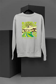 Broly | Dragon Ball Z | Saiyan Power | Legendary Super Saiyan Sweatshirt