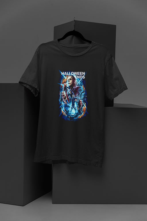 Horror Halloween Ends | Vintage Scary Graphic Tee | Halloween Costume Gift