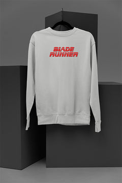 "Blade Runner Cyberpunk Sweatshirt | Retro Futurism Fashion | Dystopian 80