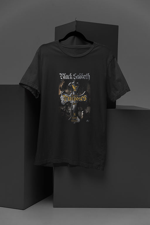Black Sabbath Cross Purposes | Vintage Band Tee | Heavy Metal Music | 90s Rock | Retro Concert Shirt