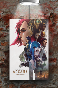 Arcane | Caitlyn Kiramman Gloss Poster for Fans of the TV Show - Premium Design