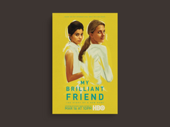 My Brilliant Friend Canvas Print Elena Ferrante Lila | TV Show Design Artificio31