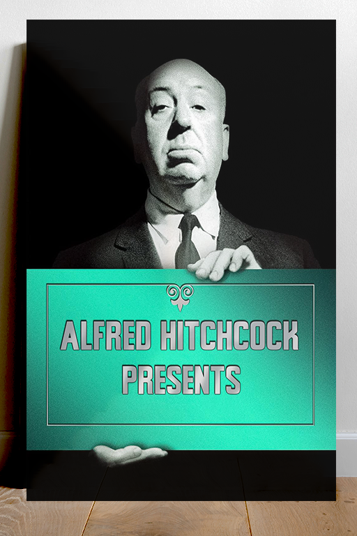 Alfred Hitchcock Presents: Grace Kelly Gloss Poster | TV Show Alfred Hitchcock Presents Design | Classic Hollywood Decor