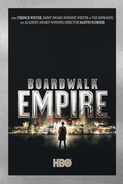 Boardwalk Empire Steve Buscemi Gloss Poster | Vintage TV Show Memorabilia | Nucky Thompson Wall Decor
