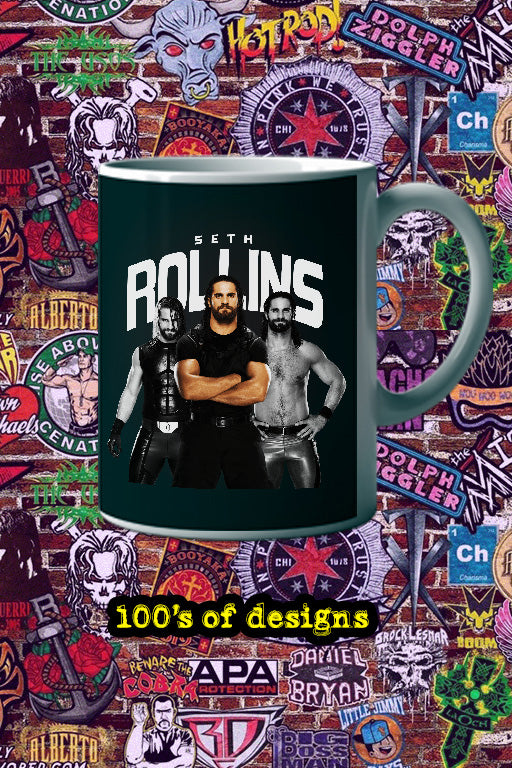 SETH ROLLINS 11oz Mug | WWE | SETH ROLLINS Design Mug Merchandise