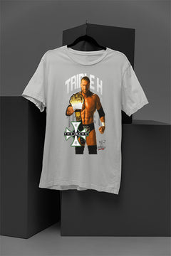 TRIPLE H WWE Attitude Era Superstar T-Shirt | Vintage Wrestling Legend Tee | Retro Champion Wrestling