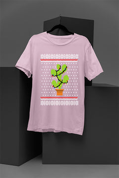 UGLY Christmas Cactus Chaos T-Shirt | Retro Christmas | Festive Fun | Vintage Vibes |