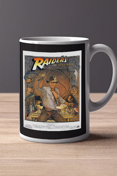 Raiders of the Lost Ark 11oz Mug Harrison Ford Film Memorabilia | Indiana Jones Coffee Cup Etsy Shopify