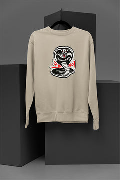 "Cobra Kai Korean Logo Vintage 80s Iconic Sweatshirt | Retro Streetwear Fashion | N