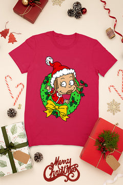 KIDS UGLY Rugrats Susie Christmas T-Shirt | Retro Rugrats Kids Design |